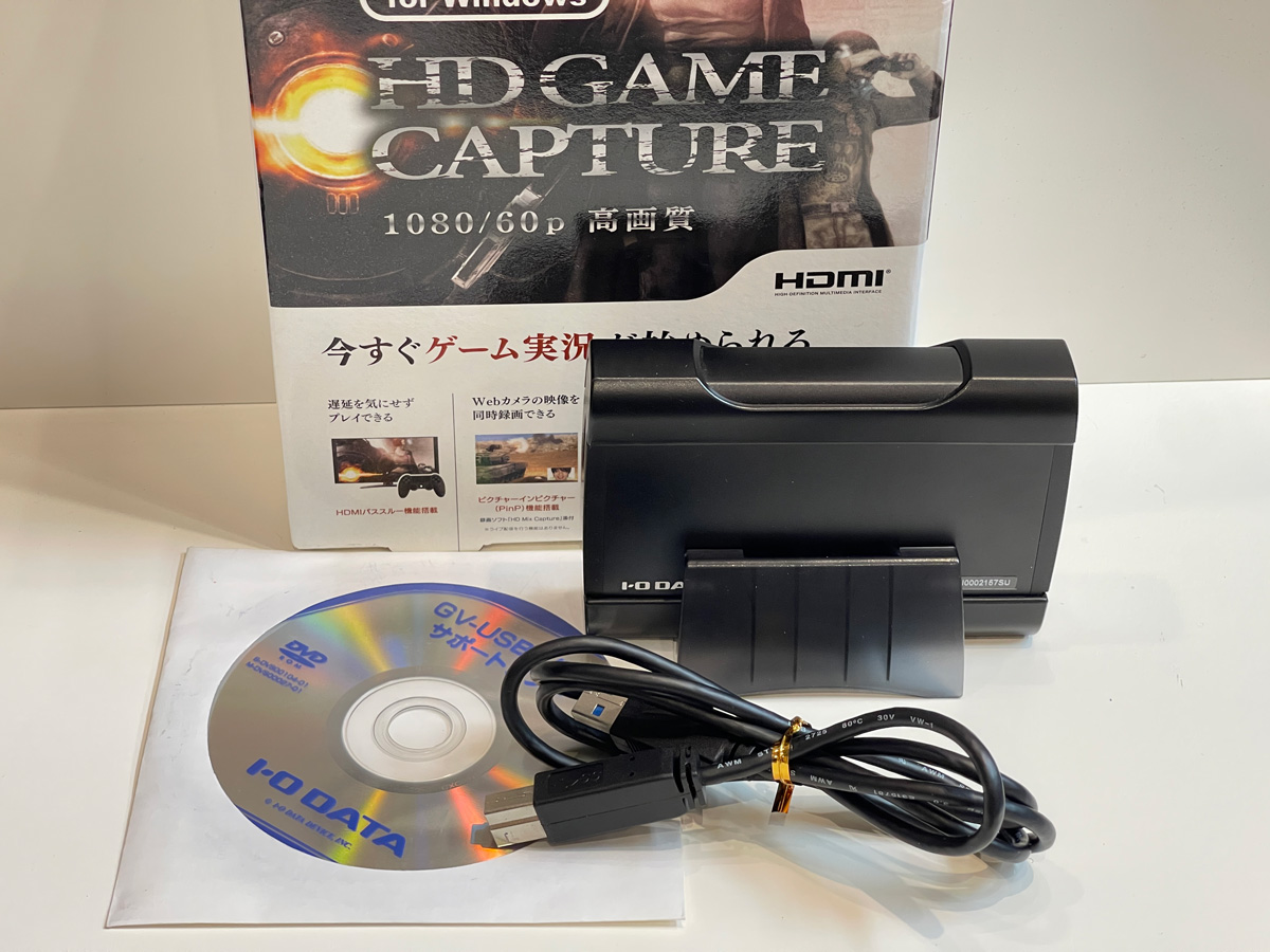 中古】I-O DATA キャプチャーボード ゲームキャプチャー HDMI PC用 USB ...